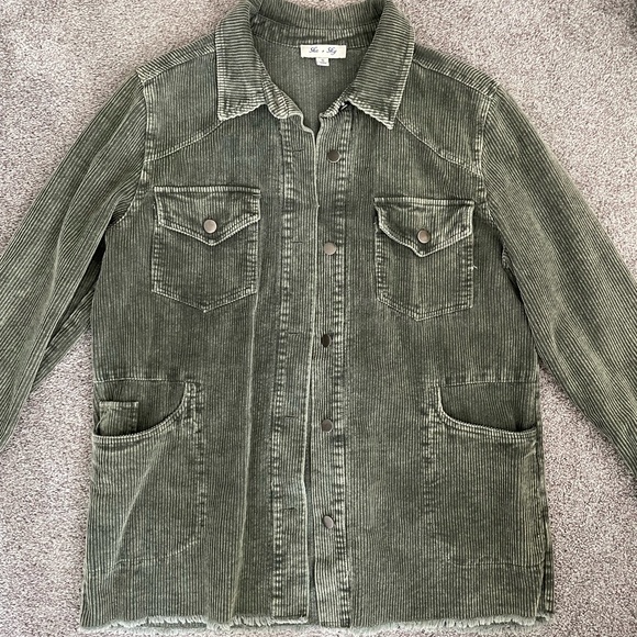 Green Corduroy Jacket - Picture 4 of 10